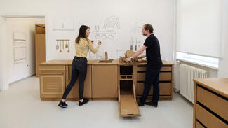 Innovation Lab für digital unterstützte Gesundheitsversorgung (Foto: MLU Halle-Wittenberg/Maike Glöckner)